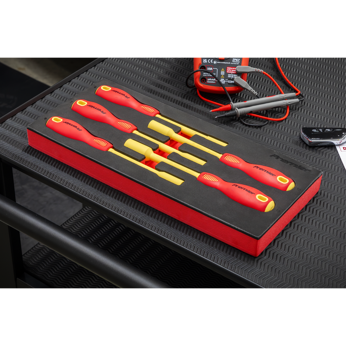 Premier Insulated Nut Driver Set with Tool Tray 5pc - VDE Approved | TBTE08