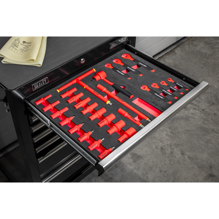 Rollcab 7 Drawer with Insulated Tool Kit 63pc | TBTECOMBO2
