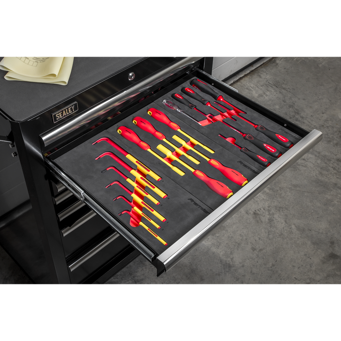 Rollcab 7 Drawer with Insulated Tool Kit 63pc | TBTECOMBO2