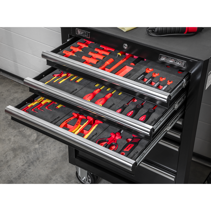 Rollcab 7 Drawer with Insulated Tool Kit 63pc | TBTECOMBO2
