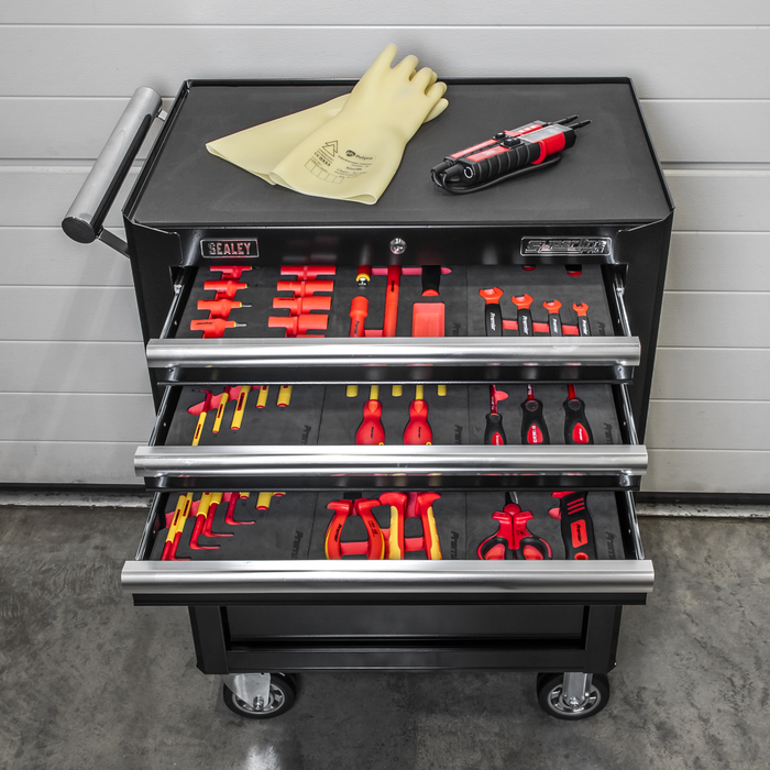 Rollcab 7 Drawer with Insulated Tool Kit 63pc | TBTECOMBO2