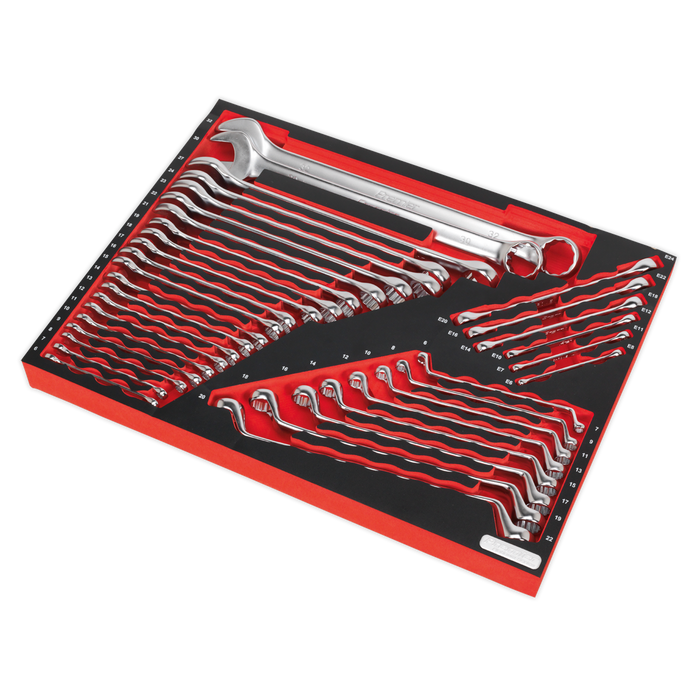 Premier Platinum Spanner Set with Tool Tray 35pc | TBTP03