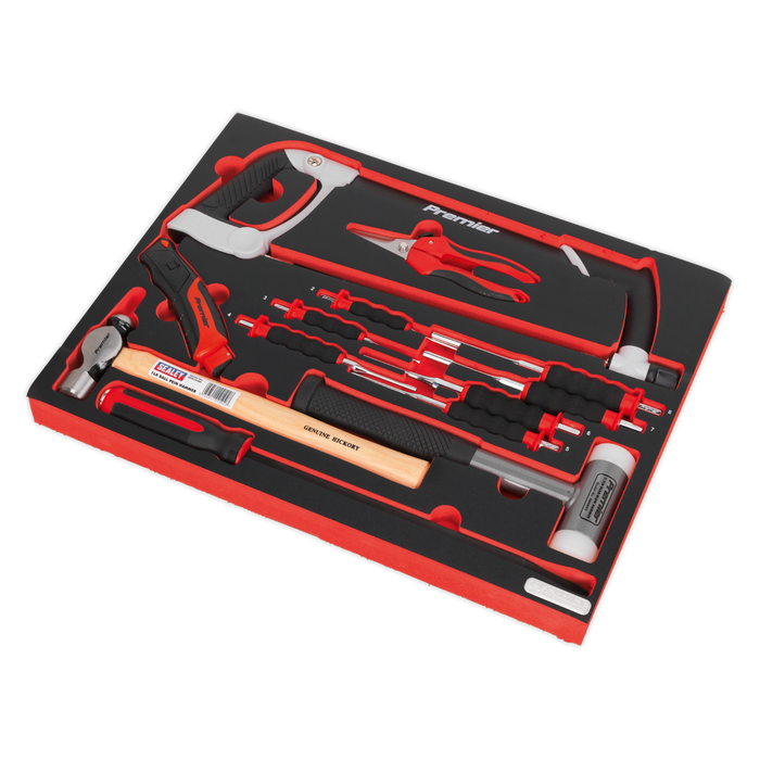 Premier Platinum Hacksaw, Hammers & Punch Kit with Tool Tray 13pc | TBTP06UK