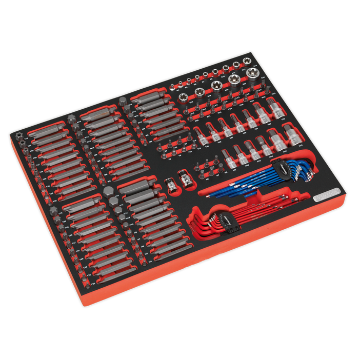 Superline PRO® Tool Chest Combination 14 Drawer with 446pc Tool Kit - Blue | TBTPCOMBO5