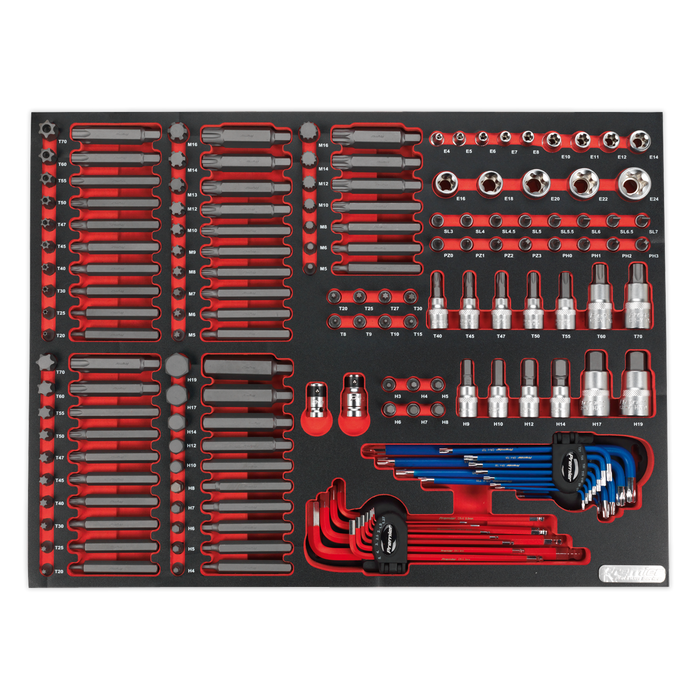 Premier Platinum Specialised Bit & Socket Set with Tool Tray 177pc | TBTP07