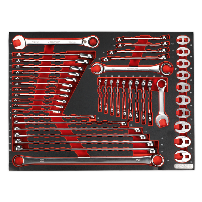 Premier Platinum Specialised Spanner Set with Tool Tray 44pc | TBTP11