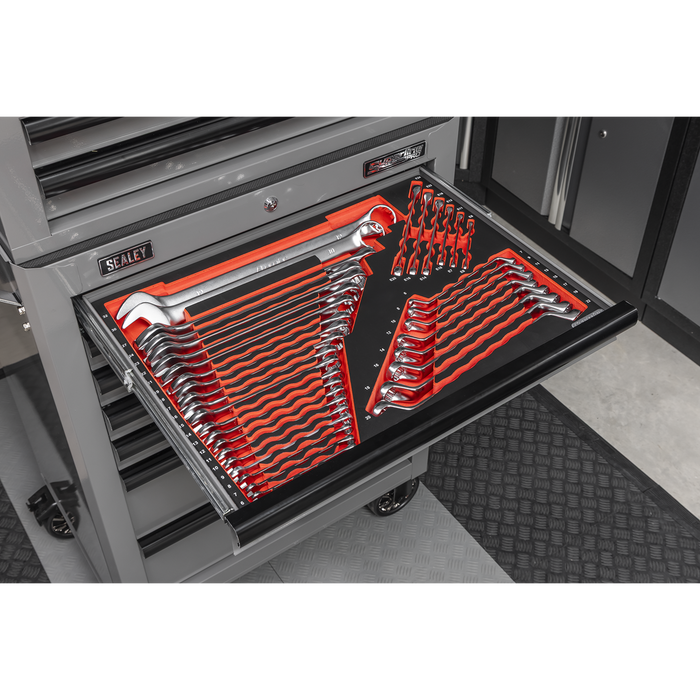 Superline PRO® Tool Chest Combination 14 Drawer with 446pc Tool Kit - Grey | TBTPCOMBO6