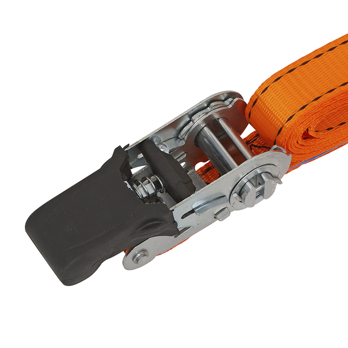 Ratchet Strap Polyester Webbing with Corner Protector 25mm x 5m 600kg Breaking Strength | TD0635E