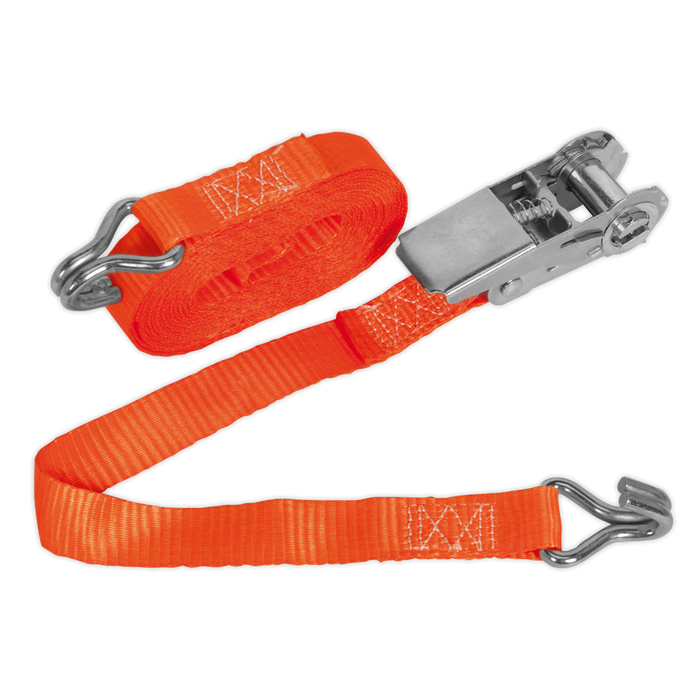 Ratchet Strap Polyester Webbing 25mm x 4.5m 800kg Breaking Strength | TD0845J