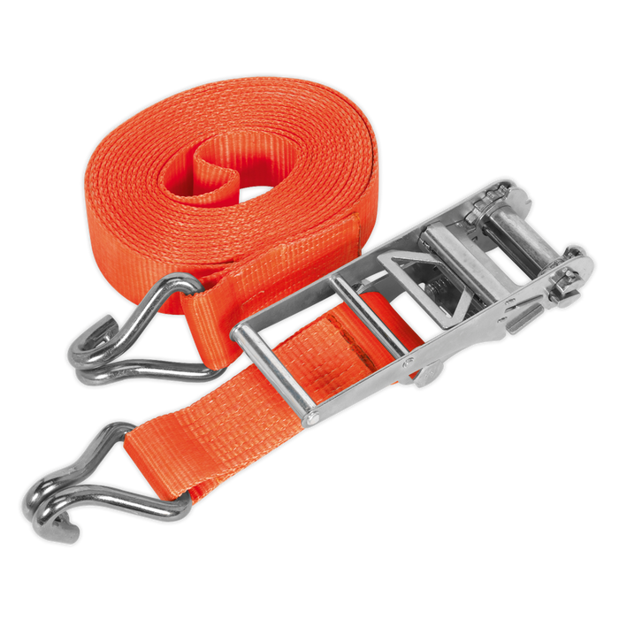 Ratchet Strap Polyester Webbing 75mm x 8m 10000kg Breaking Strength | TD10008J
