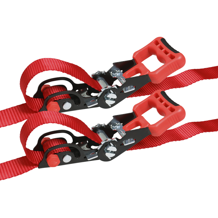 Slide Ratchet Strap Polyester Webbing with S-Hooks 32mm x 3m 1200kg Breaking Strength | TD1202SR
