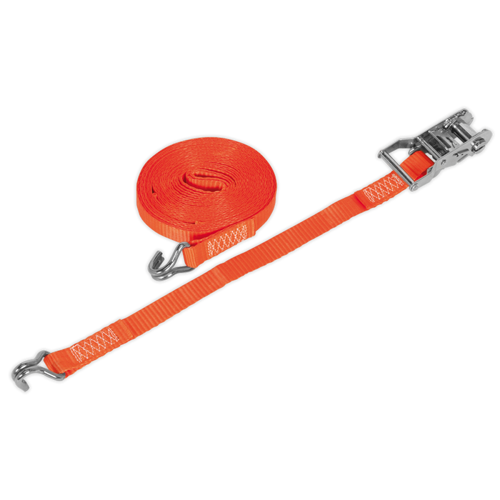 Ratchet Strap Polyester Webbing 25mm x 10m 1500kg Breaking Strength | TD1510J