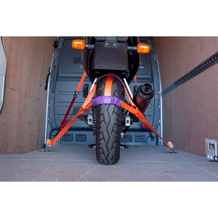 Motorcycle Rear Wheel Tie Down | TDMCRW