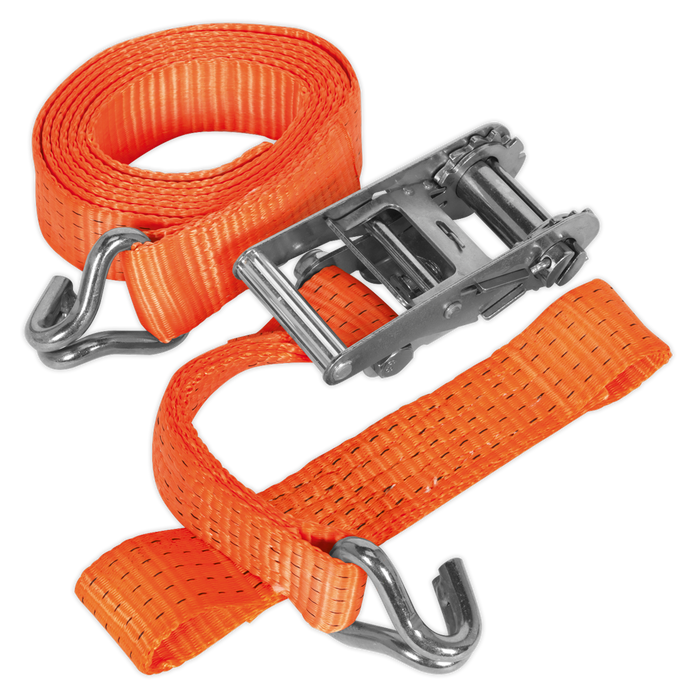 Alloy Wheel Car Transporter Ratchet Strap 50mm x 3m 5000kg Breaking Strength | TDRWA