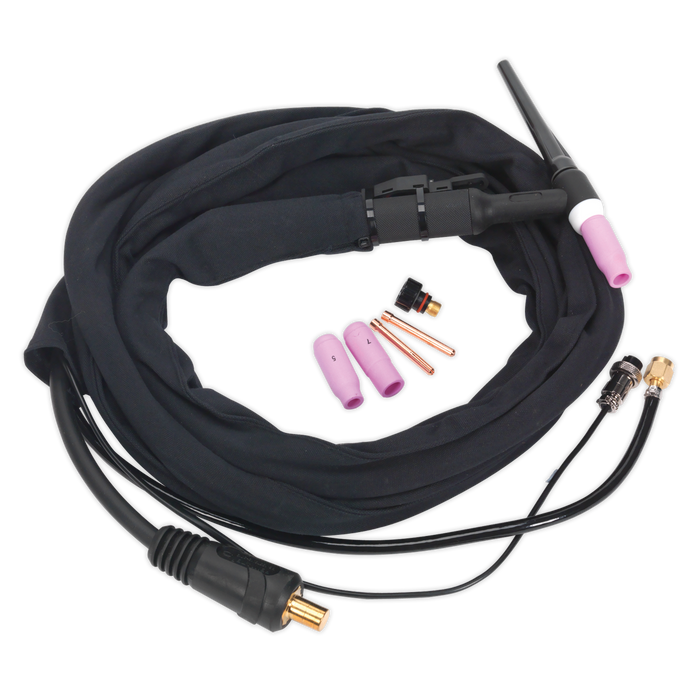 TIG Inverter Welding Torch with Push-Button 25mm² | TIG12S