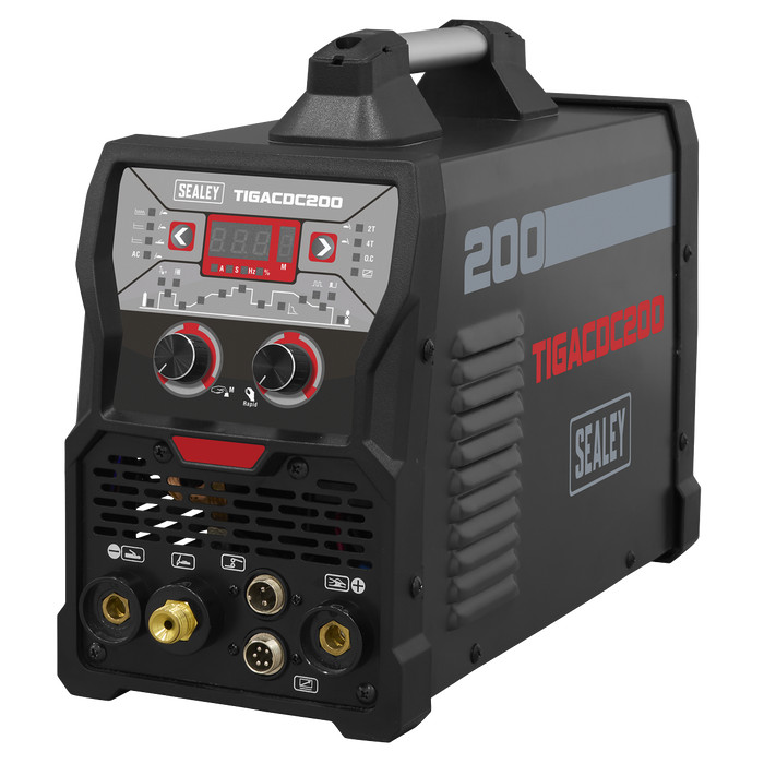 TIG/MMA AC/DC Pulse Inverter Welder 200A/230V | TIGACDC200