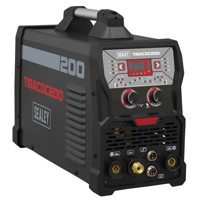 TIG/MMA AC/DC Pulse Inverter Welder 200A/230V | TIGACDC200