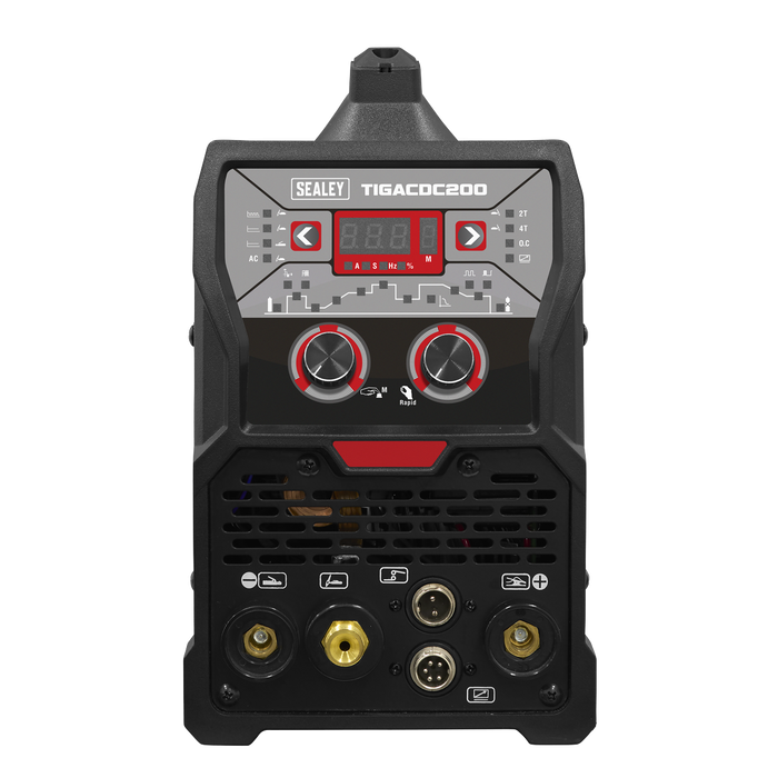 TIG/MMA AC/DC Pulse Inverter Welder 200A/230V | TIGACDC200