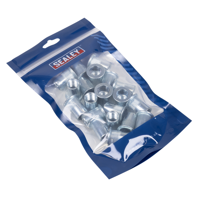 Splined Threaded Insert (Rivet Nut ) M12 - 25pcs | TISM12