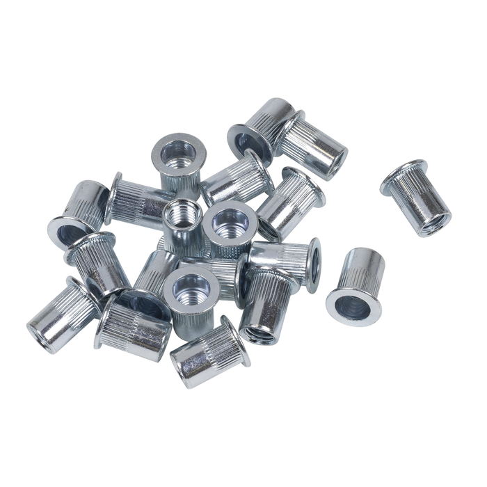Splined Threaded Insert (Rivet Nut ) M12 - 25pcs | TISM12