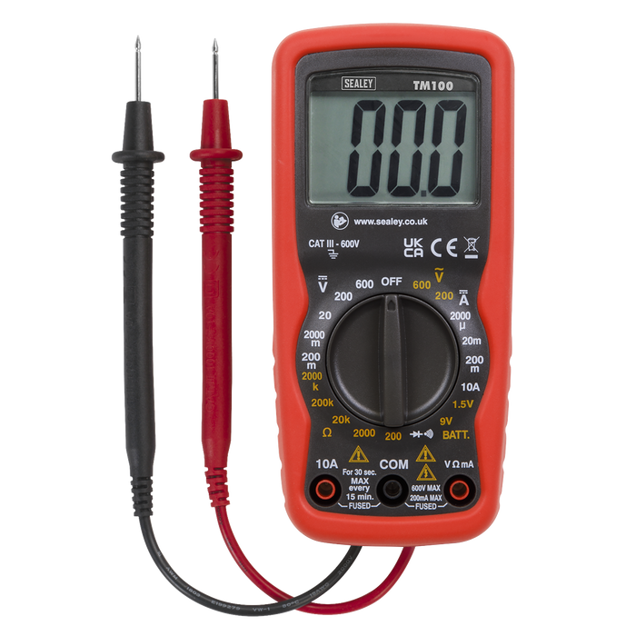 6-Function Professional Digital Multimeter | TM100