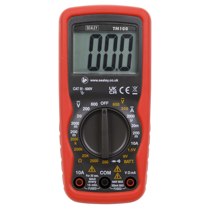 6-Function Professional Digital Multimeter | TM100