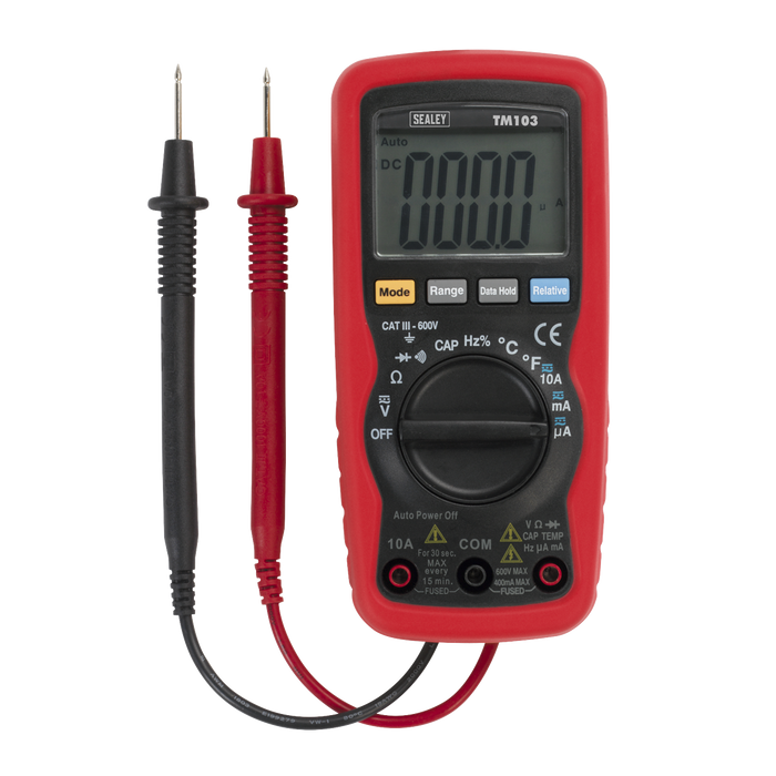 11-Function Professional Auto-Ranging Digital Multimeter | TM103
