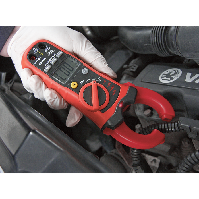6-Function Professional Auto-Ranging Digital Clamp Meter NCVD | TM105