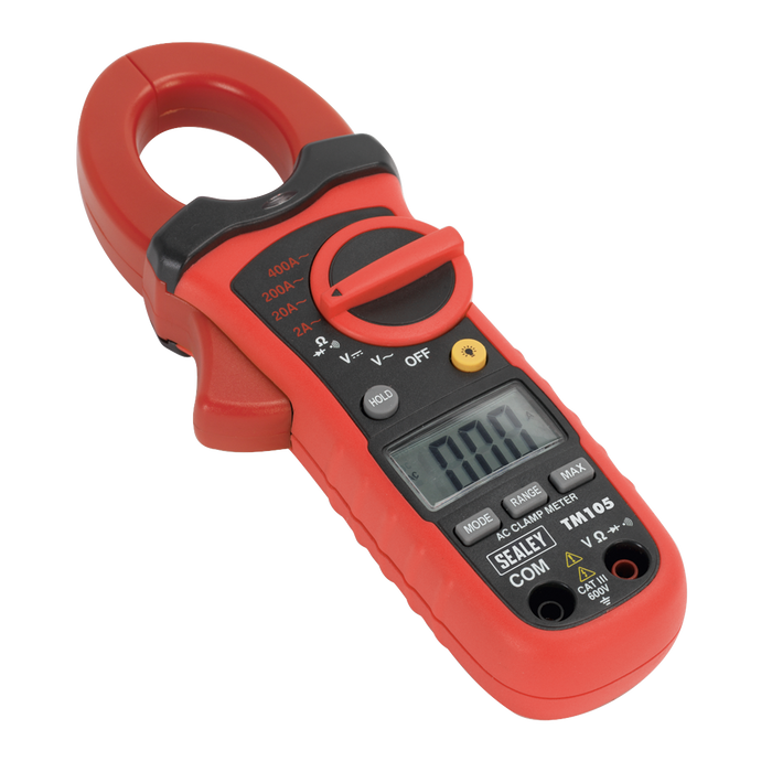 6-Function Professional Auto-Ranging Digital Clamp Meter NCVD | TM105