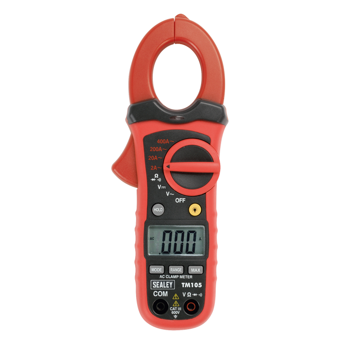 6-Function Professional Auto-Ranging Digital Clamp Meter NCVD | TM105
