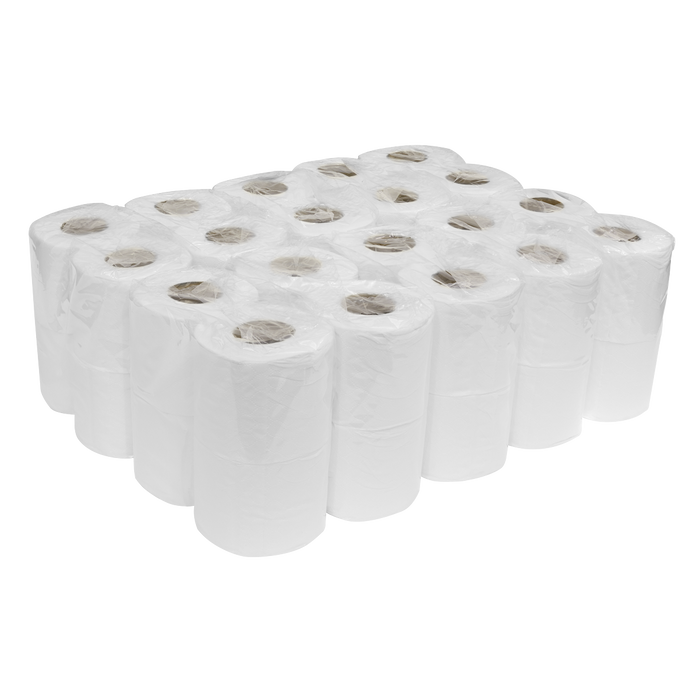 Plain White Toilet Roll - Pack of 4 x 10 (40 Rolls) | TOL40