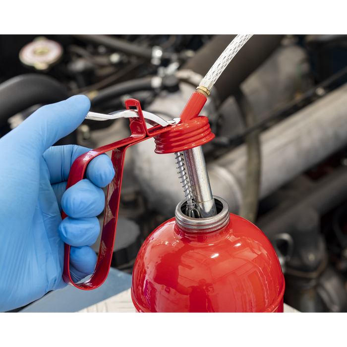 Metal Oil Can with Flexible Spout 1000ml | TP1000
