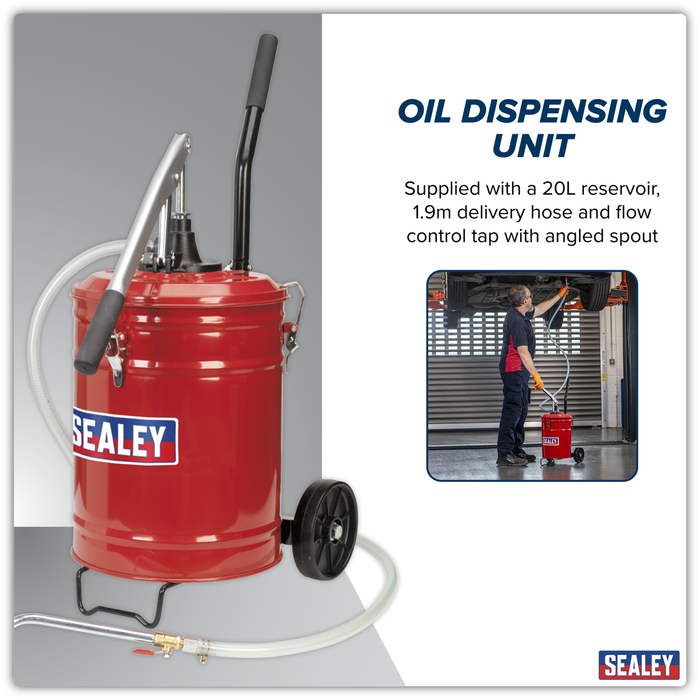 Mobile Gear Oil Dispensing Unit 20L | TP17