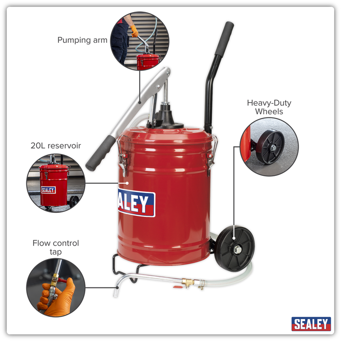 Mobile Gear Oil Dispensing Unit 20L | TP17