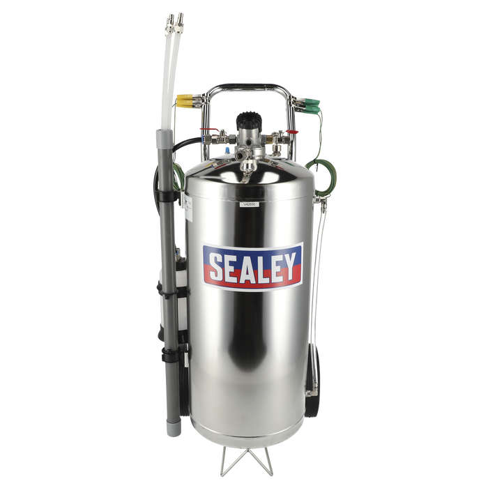 Air Operated Stainless Steel Fuel Drainer 40L | TP200S