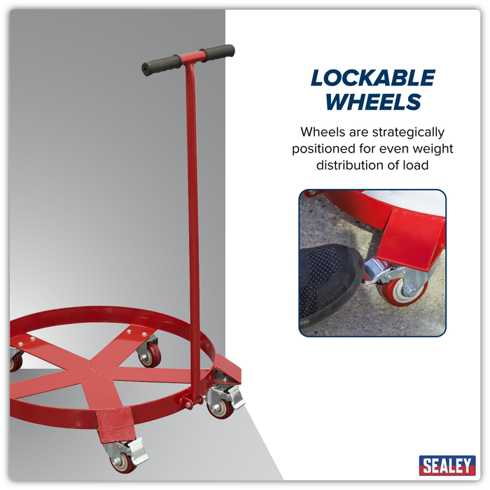 Drum Dolly with Handle 205L | TP205H