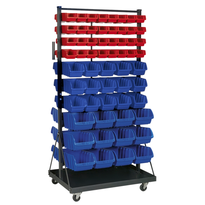 Mobile Bin Storage System with 118 Bins | TPS118