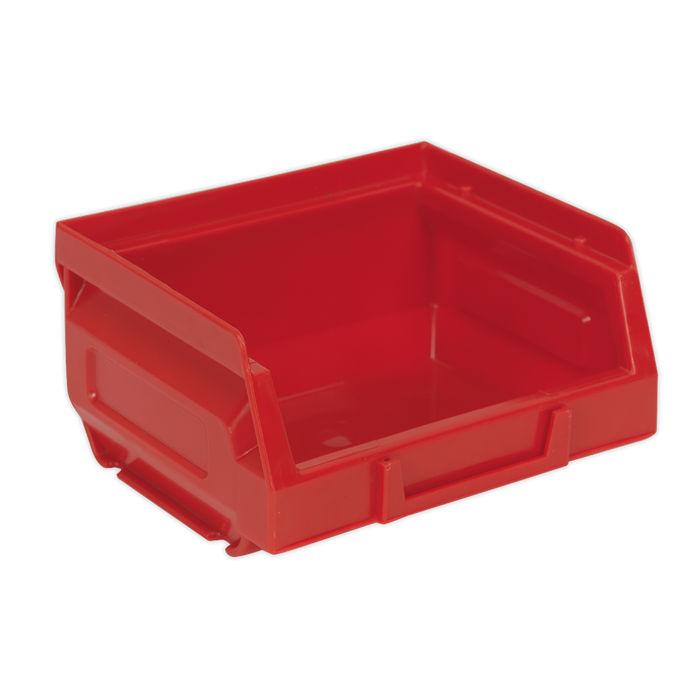 Plastic Storage Bin 105 x 85 x 55mm, Red - Pack of 24 | TPS124R