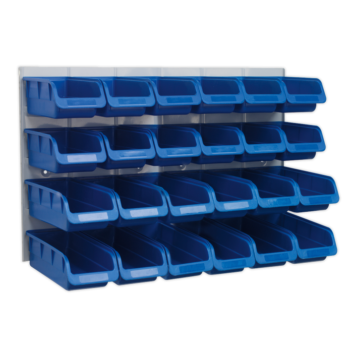 Bin & Panel Combination 24 Bins - Blue | TPS131