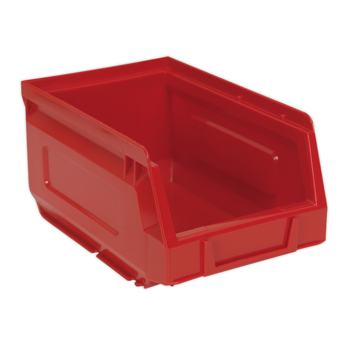 Plastic Storage Bin 105 x 165 x 85mm, Red - Pack of 24 | TPS224R