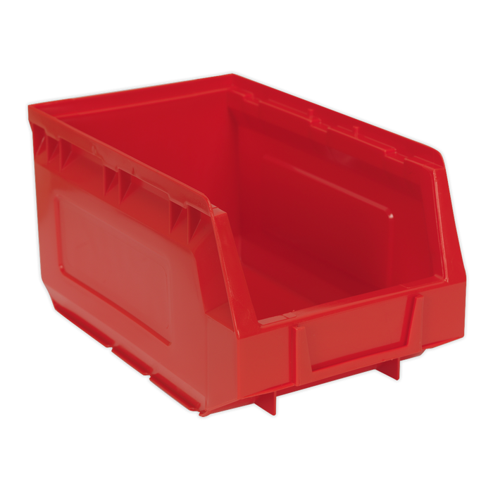 Plastic Storage Bin 150 x 240 x 130mm, Red - Pack of 24 | TPS324R