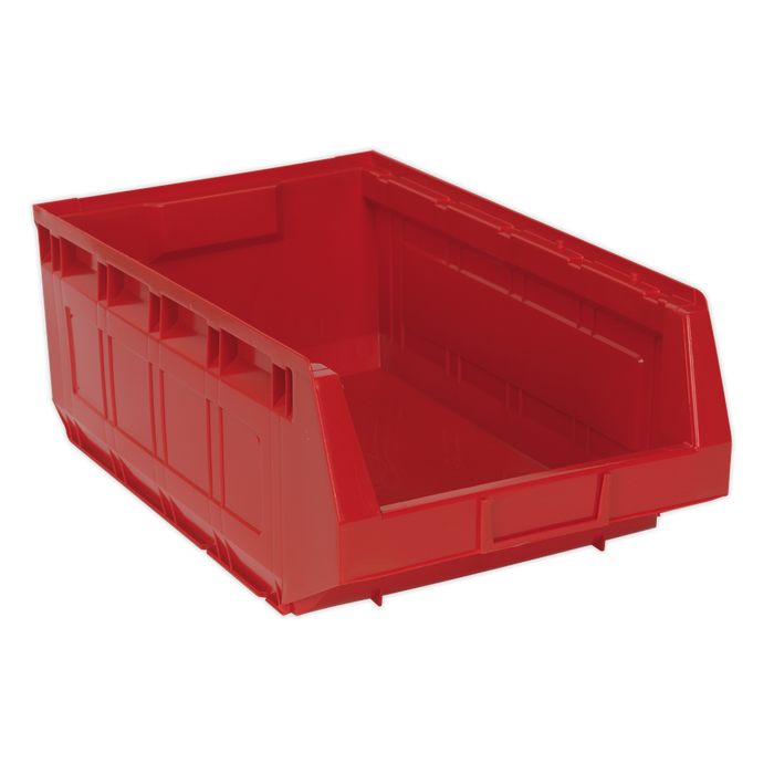 Plastic Storage Bin 310 x 500 x 190mm, Red - Pack of 6 | TPS56R