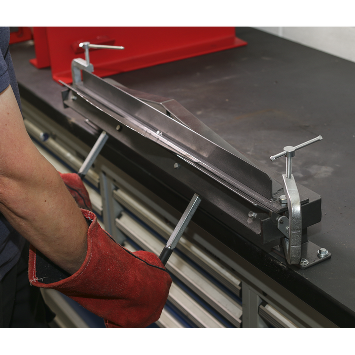 Vice/Bench Mounting Sheet Metal Folder 700mm | TS01