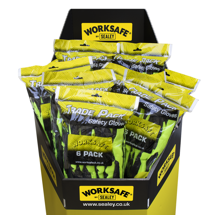 Worksafe® Thermal Super Grip Gloves, Large - Pack of 6 Pairs | TSP126/6
