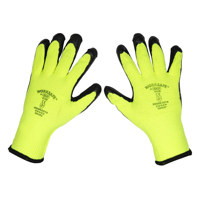 Worksafe® Thermal Super Grip Gloves, Large - Pack of 6 Pairs | TSP126/6