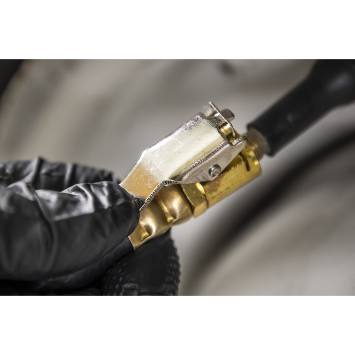 Tyre Pressure Gauge with Clip-On Chuck | TST/PG6