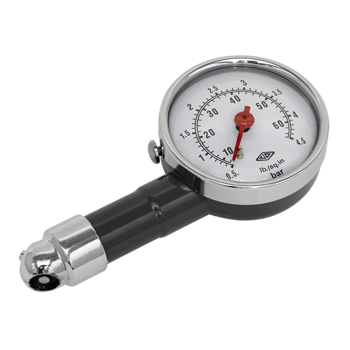 Tyre Pressure Gauge Dial Type 0-4.5bar(0-60psi) | TST/PG97