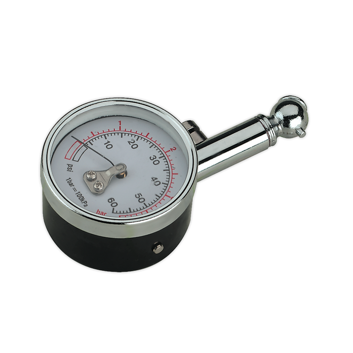 Tyre Pressure Gauge 0-4bar(0-60psi) | TST/PG99