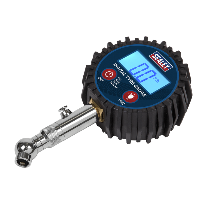 Digital Tyre Pressure Gauge with Swivel Head & Quick Release | TST001