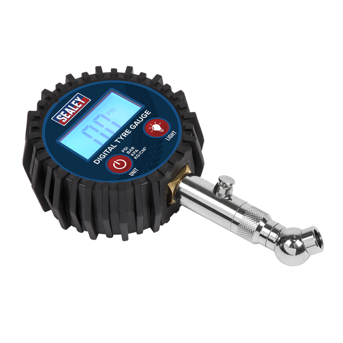 Digital Tyre Pressure Gauge with Swivel Head & Quick Release | TST001